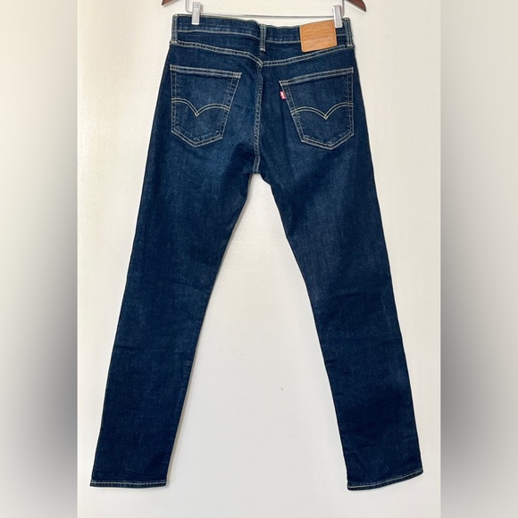 Levi’s Premium Jeans Men’s 33/34 502 Regular Taper Fit Leather Tab Classic - Picture 4 of 7